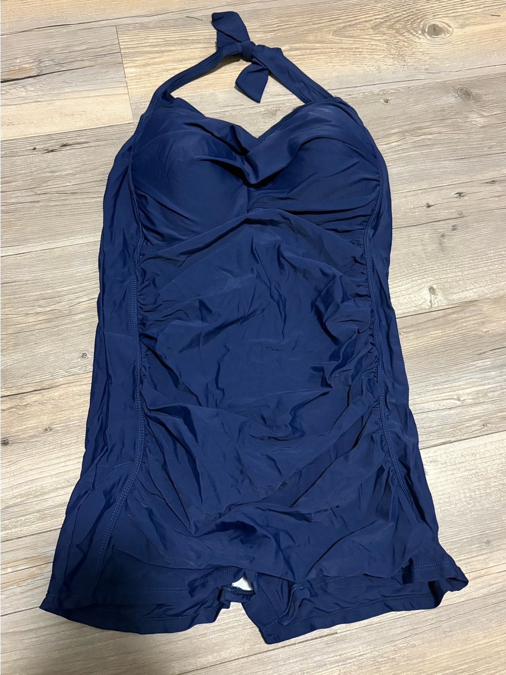 One piece swimsuit 4XL navy blue new without tags